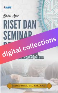Image of Buku Ajar Riset dan Seminar Pemasaran Dalam Nilai-Nilai Islam