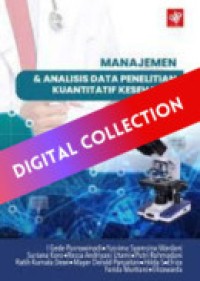 Image of Manajemen dan Analisis Data Penelitian Kuantitatif Kesehatan