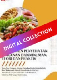 Image of Manajemen Penyehatan Makanan Dan Minuman, Teori dan Praktik